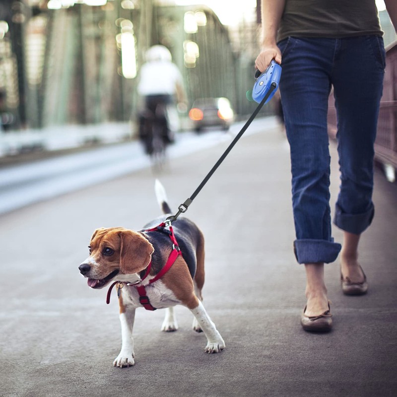 Idepet Heavy Duty Retractable Dog Leash for Small and Medium
