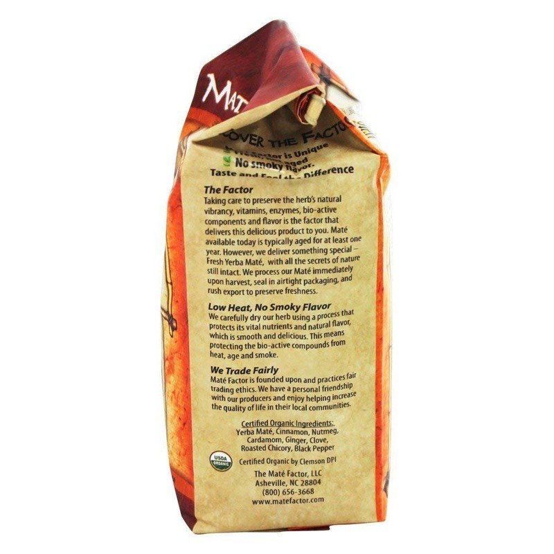 Chai Yerba Mate12 Ozmate Factor