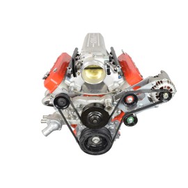 ICT Billet LS Corvette Heavy Duty Billet Alternator Bracket Kit LSX LS1 5.7L Top Driver Head Mount 551566-1