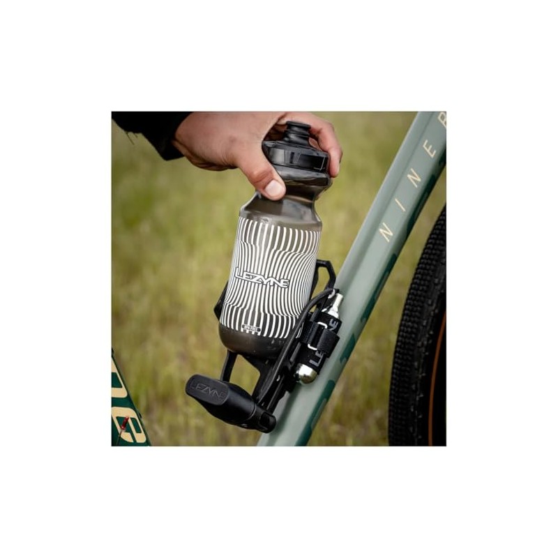 LEZYNE Tubeless Flow Storage Cage Loaded Black (1-BC-FLSTL-V304)