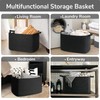 Goodpick Extra Large Storage Basket, 23.6" x 15.7" x 13.8"