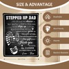 Yasrlvun Step Dad Gifts Step Dad Blanket 50"x60" for Bonus