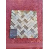 Allen & Roth Muddled Herringbone 1” x 2” Floor Ceramic