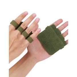 KUTOOK Fitness Gym Gloves Training Gloves Strength Gloves Men Women Short Finger Fingerless Shock Absorbing with Palm Pad for Fitness Crossfit Bodybuilding Gym Strength Training Green M