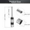 Utoolmart 4mm Paper Punch Drill, Straight Shank Hollow Bit Tool,