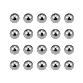 sourcing map Bearing Balls Carbon Steel Precision Balls 4.5 mm Pack of 200