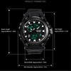 LED Sports Watch Electric Luminous Shook Proof Multi Function Quartz