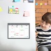 TMS A3 Magnetic Weekly Planner and Whiteboard, Fridge Memo Board