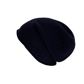 Kopka Nero Winter Knitted Beanie Hat for Men and Women 100% Wool (Merino), black