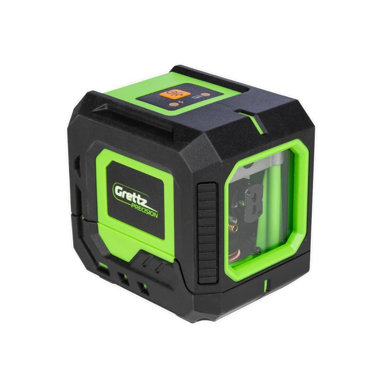 Grettz G2D Mini Green Laser Level with Tripod – Cross