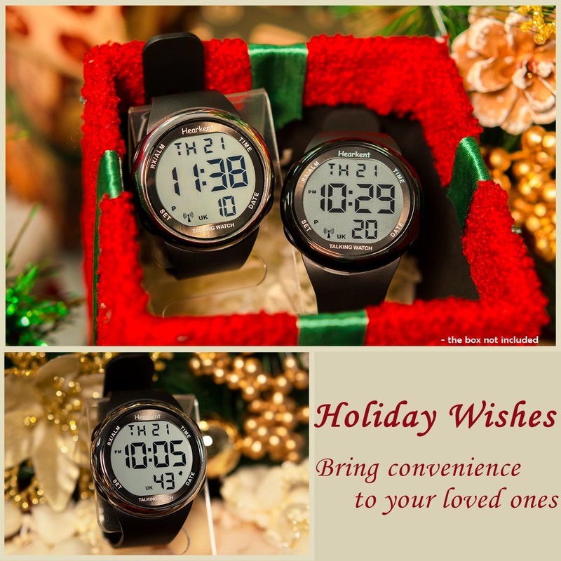 Hearkent Atomic Talking Watch Sets Itself for Visually Impaired Or