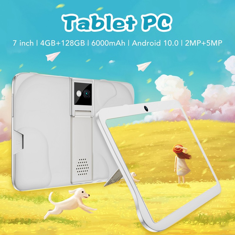 7in Kids Tablet IPS HD Display Large Capacity 4G 128G