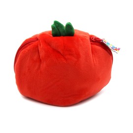 Les Déglingos - Flipetz Comet the Ladybird/Tomato Cuddly Toy - Reversible Hide Blanket - Very Soft Plush Toy for Babies - Gift Ideas for Birth