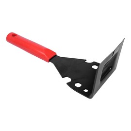 Namvo Trim Puller Pry Bar - Multifunctional Demolition Hand Tool for Removing Floors, Skirting Boards, Tiles and Nails, Heavy Duty Stainless Steel with Non-Slip Handle, Red
