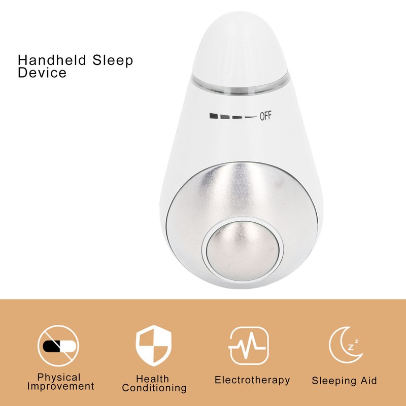 Handheld Sleep Device Microcurrent Anxiety Stress Relief USB Rechargeable Adjustable
