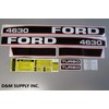 D&M to fit Ford Tractor 4630 Decal Set