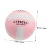 GRIRIW Soft Indoor Volleyball for Sports Training Competitions Durable Resilient