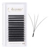 Lunamoon 4D Eyelash Extension, Premade Fans W Lash, Pre-Fanned Ready-to-Use