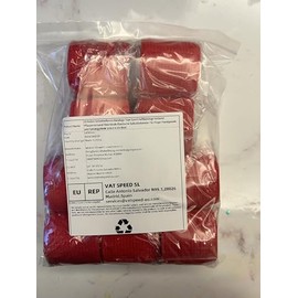 VIERSHU 10 Rollen Selbsthaftende Bandage Tape Sport Haftbandage Verband Pflasterverband Fixierbinde Elastische Selbstklebender F1r Finger Handgelenk und Sprunggelenk 5cm X 4.5m (Rot)