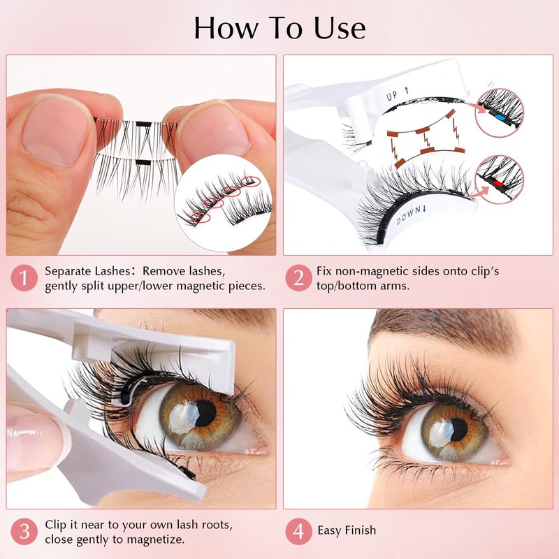 false eyelashes