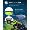 for Kayaks Transom Trolling Motor Mount Motor Bracket Kit for