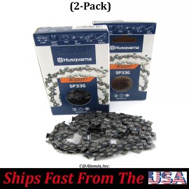 Husqvarna (2-Pack) X-CUT Husqvarna Saw Chain 0.325, 0.050", 72DL 18in Fits 340,345,350,44