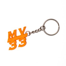 Motoreco MV 33 Orange Keychain | Made From Repurposed Waste Plastic | F1 Formula 1 Gift