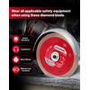 Casaverde 4-3/8" Tile Blade with 3/4" Arbor,Wet or Dry Cutting