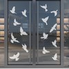 JUNART 16 Pcs Anti-Collision Window Stickers, Bird Shape Window Decals,