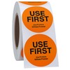 Hybsk USE First Stickers Restaurant Food Service FIFO Label 1.5