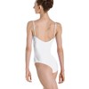 Wear Moi Abbie Leotard, White, Small, Microfiber Elasthan (ABBISWHI)