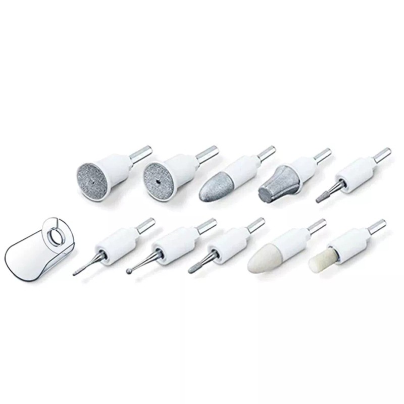Beurer Manicure Pedicure Replacement 10-piece Attachment Set for MP32/42/64 NEW