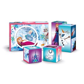 Clementoni 41503.8 - Würfelpuzzle "Die Eiskönigin", 12 Teile