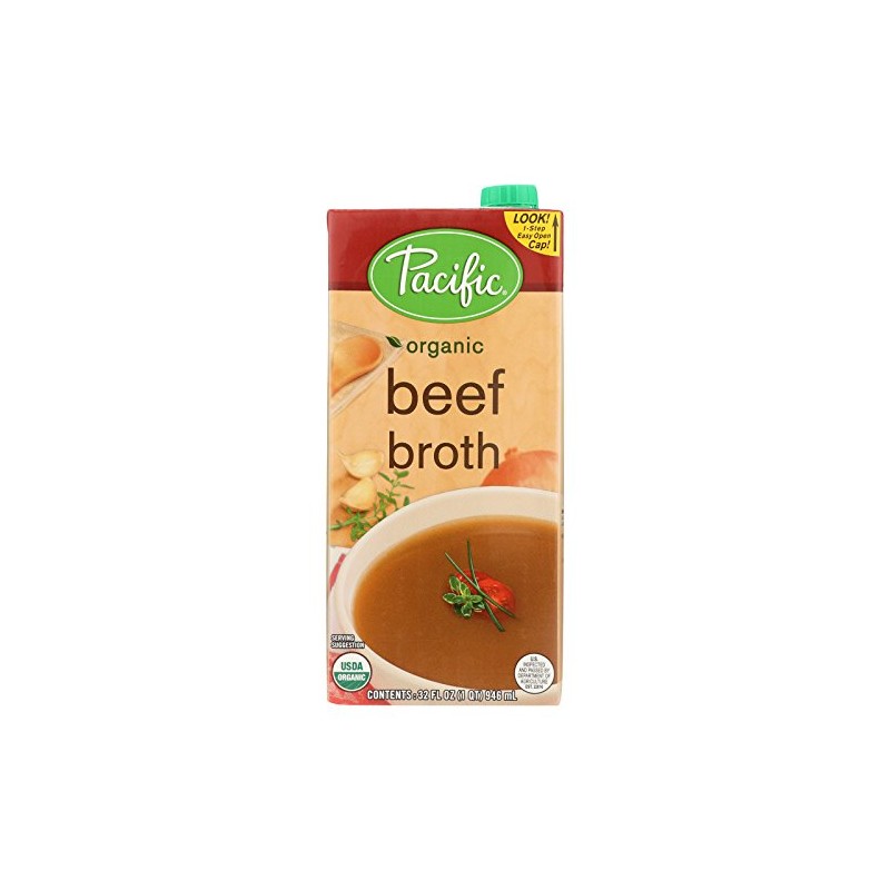 Pacific Foods Organic Beef Broth, 32 oz