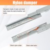 Undermount Drawer Slide Bottom Mount Pull Out Shelf Slides Full