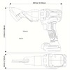 Brushless Cordless Metal Shear for Makita 18V Battery,Heavy Duty Electric