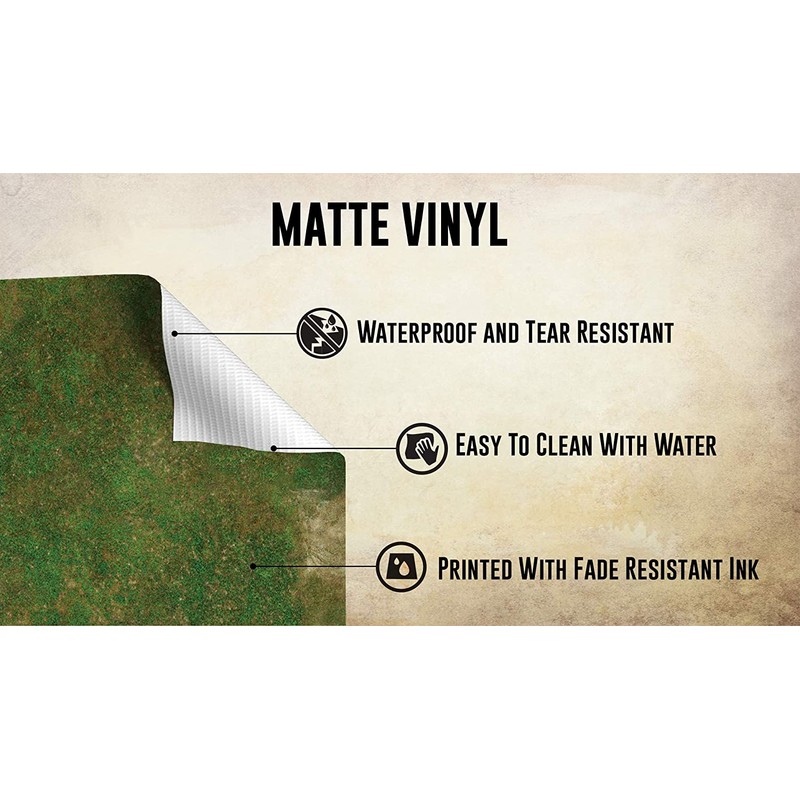 Melee Mats Battle Game Mat - 48x48 - Dungeons Tabletop