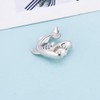 LGSY Shark Cage Pendants for Pearl Jewelry Making Sterling Silver,