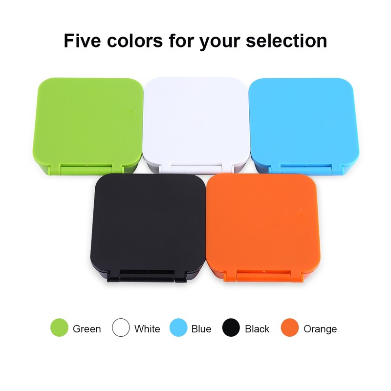 Portable Foldable Tabletop Travel Digital Alarm Clock with Temperature Calendar