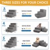 Dog Stairs for Small Dogs & Cats, 3-Step Non-Slip Pet