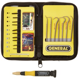 General Tools 63517 Pick and Screwdriver Set with Pouch