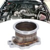 Leapiture 3" V Band Adapter Turbo Downpipe Flange Kit Replacement