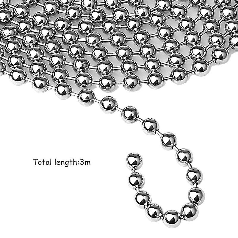 SUMAJU 4.5 MM Beaded Pull Chain Extension, Roller Blind Beaded