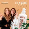 Crema Peinar Coconut Activee Cabello Quebradizo Libre De Sal