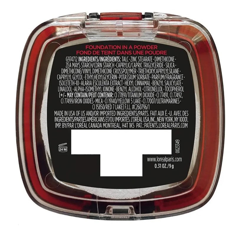 L'oréal Paris Base Polvo Infallible Fresh Wear 9 G 120