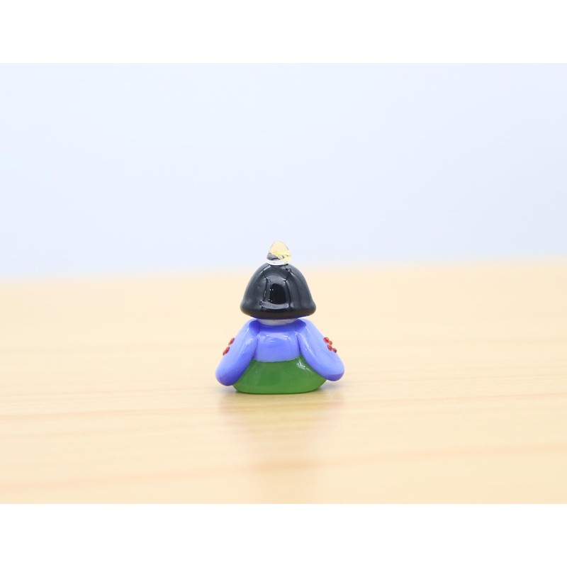 Glass Square Cute Glass Hinamatsuri Go-in-Hayashi Uta Small