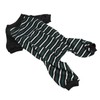 Striped Dog Pajamas Soft Stretchy Fashionable 4 Legged Puppy Pajamas