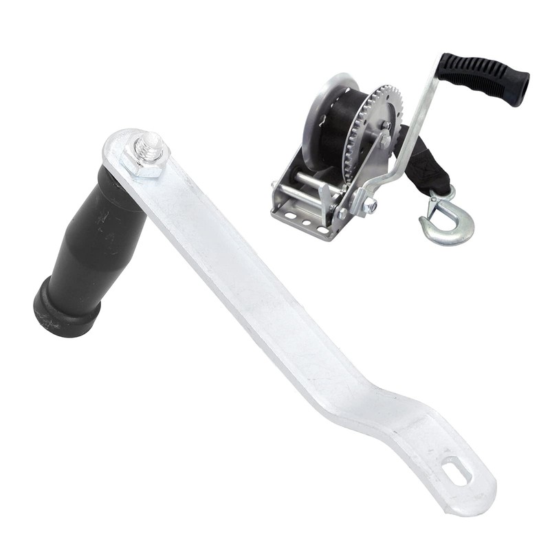 Aramox Universal 8.1in Ergonomic Winch Handle Winch Crank Comfortable Winch