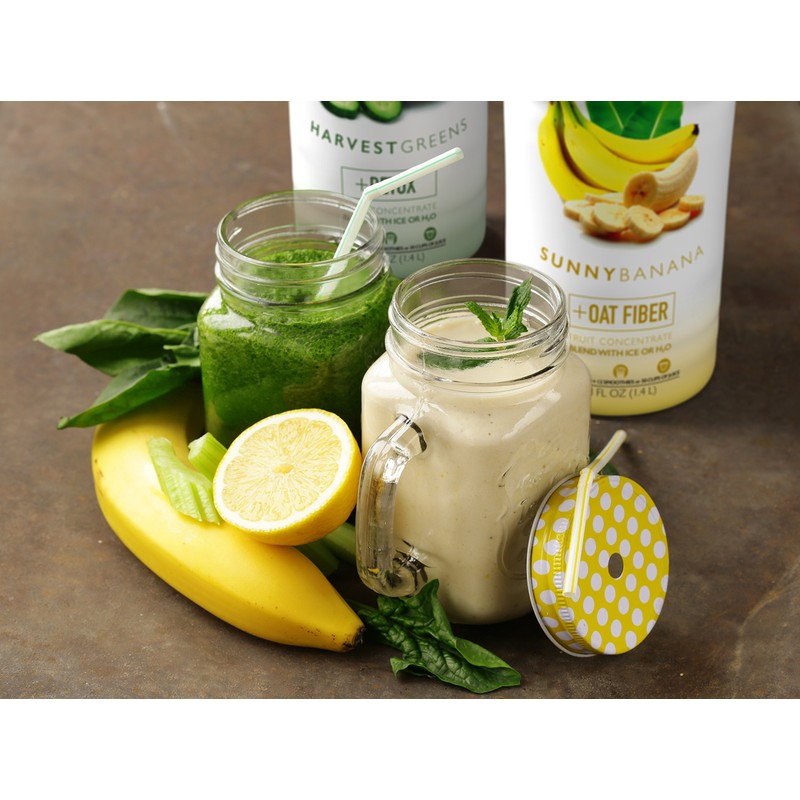 Smartfruit Sunny Banana + Oat Fiber, 100% Real Fruit Purée,