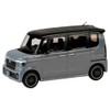 1/43 Honda N-BOX CUSTOM Slate Gray Pearl & Black